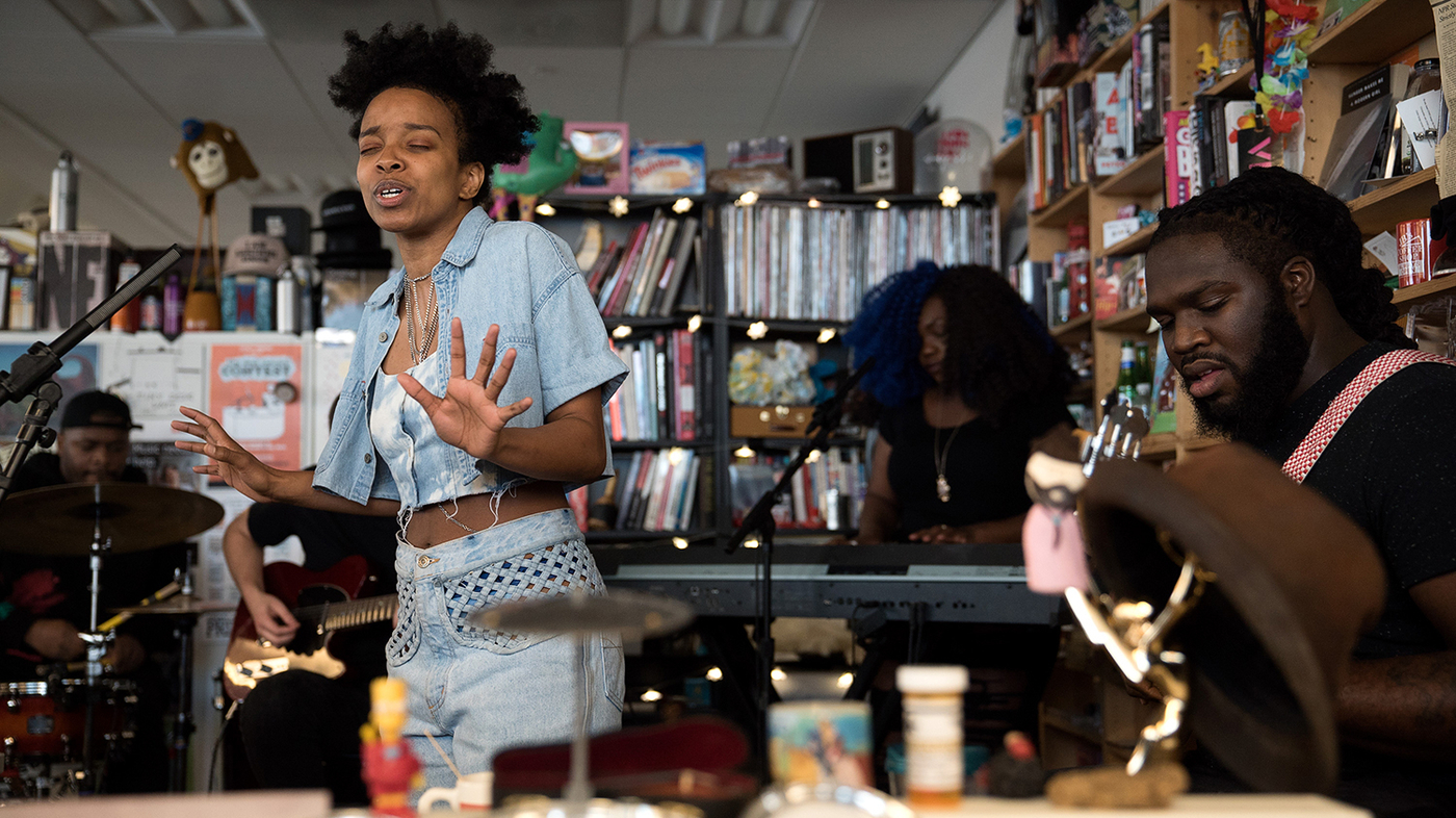 Jamila Woods: Tiny Desk Concert : NPR