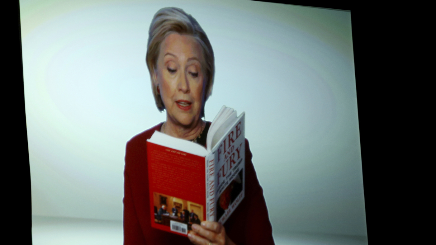 Trump Jr. Hits At Hillary Clinton's 'Fire And Fury' Grammy Cameo
