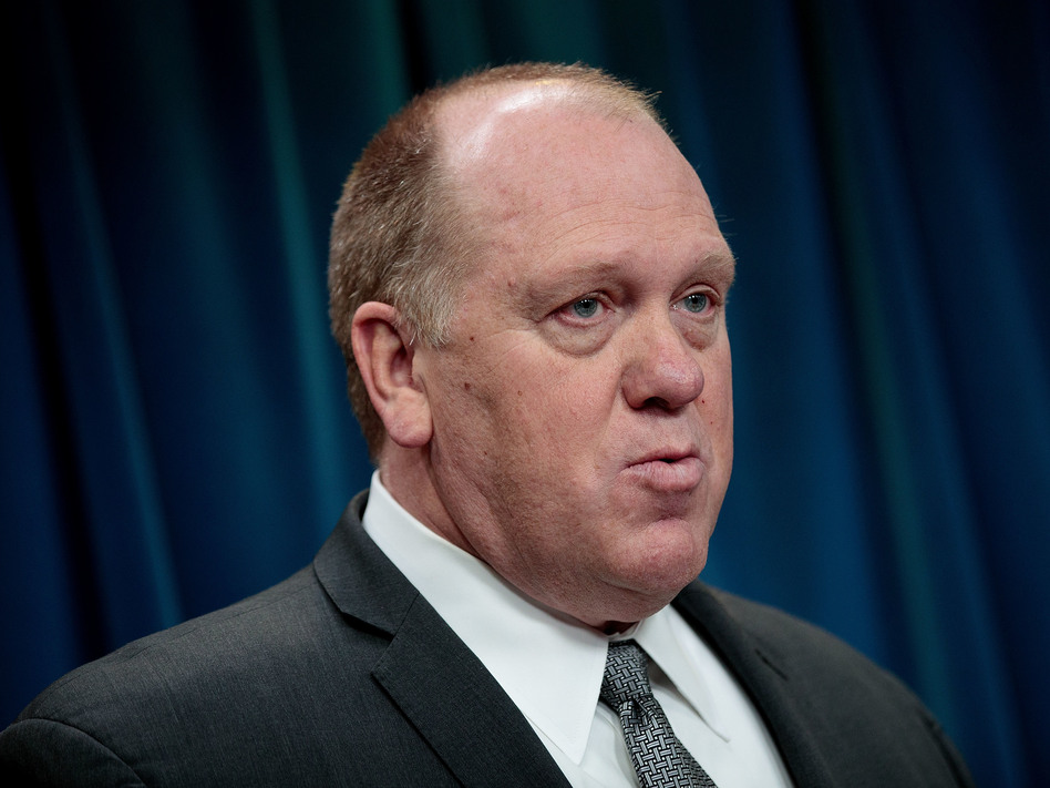 Immigration and Customs Enforcement Acting Director Thomas Homan. His agency has issued a new guidelines on arrests at courthouses. (Drew Angerer/Getty Images)