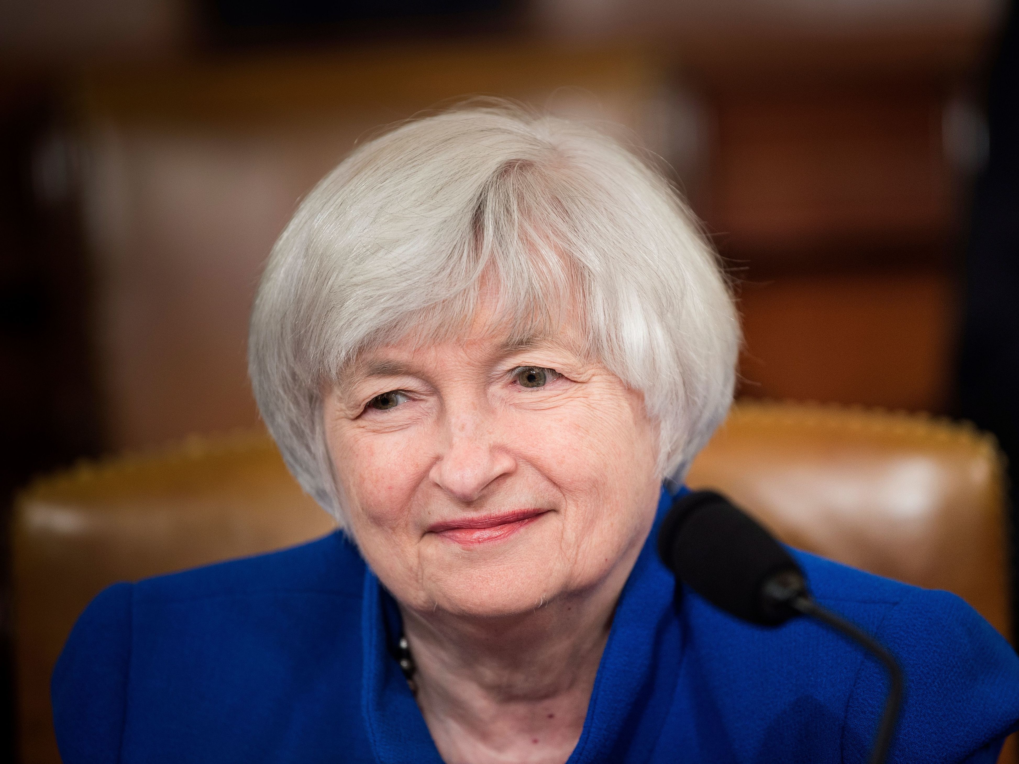 Federal Reserve Chair Janet Yellen waits for a hearing of the Joint Economic Committee in Washington, D.C., on Nov. 29, 2017. (AFP/Getty Images)