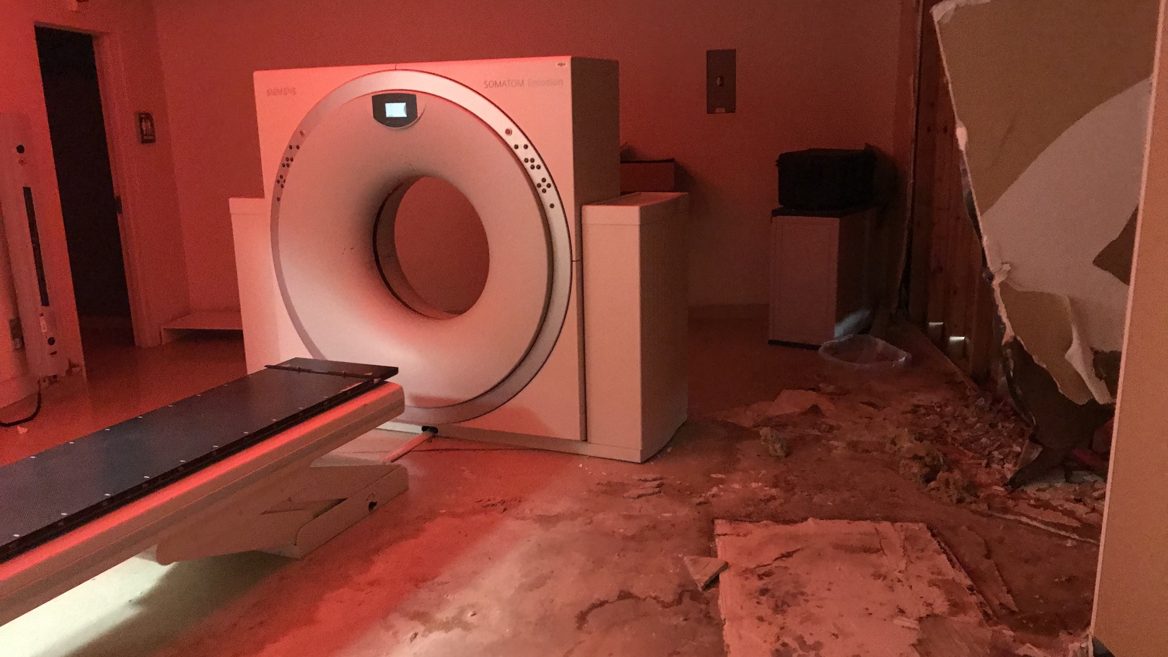 Patients seeking cancer treatment in the U.S. Virgin Islands must now go to the mainland. The Charlotte Kimelman Cancer Institute at Schneider Regional Medical Center on St. Thomas remains closed because of extensive damage to areas like the CAT scan suite.