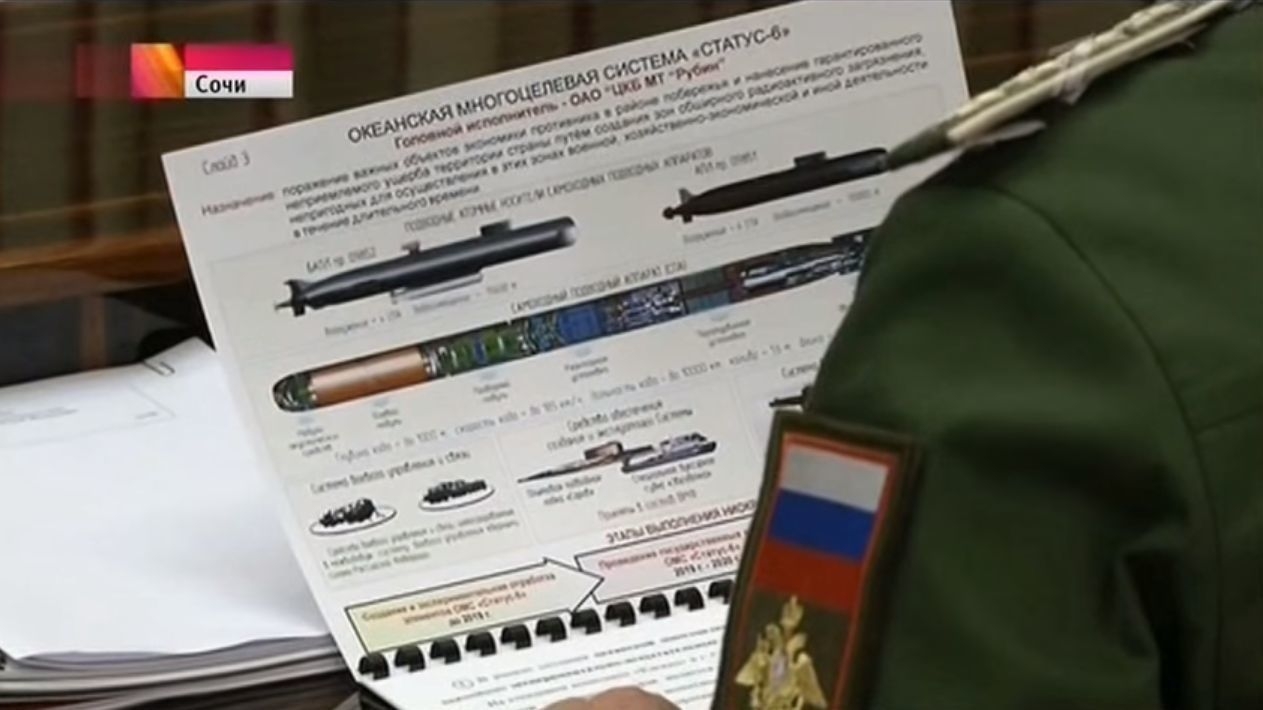 Buried In Trump's Nuclear Report A Russian Doomsday Weapon Parallels