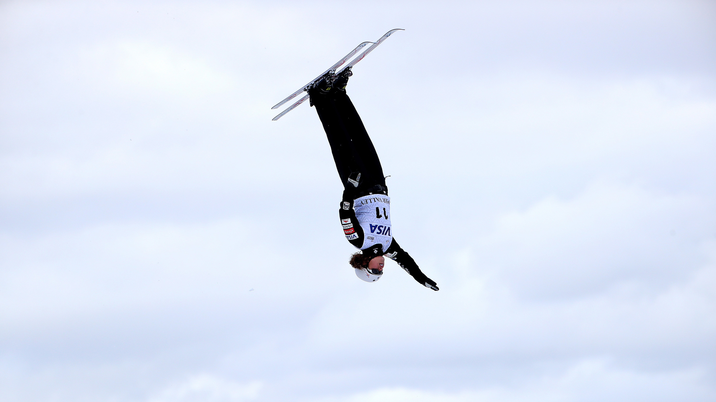 Aerials Skier Ashley Caldwell S Bold Move A Quadruple Twisting Triple Flip The Torch Npr