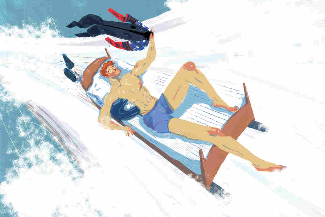 Olympic athletes have some crazy anxiety dreams.