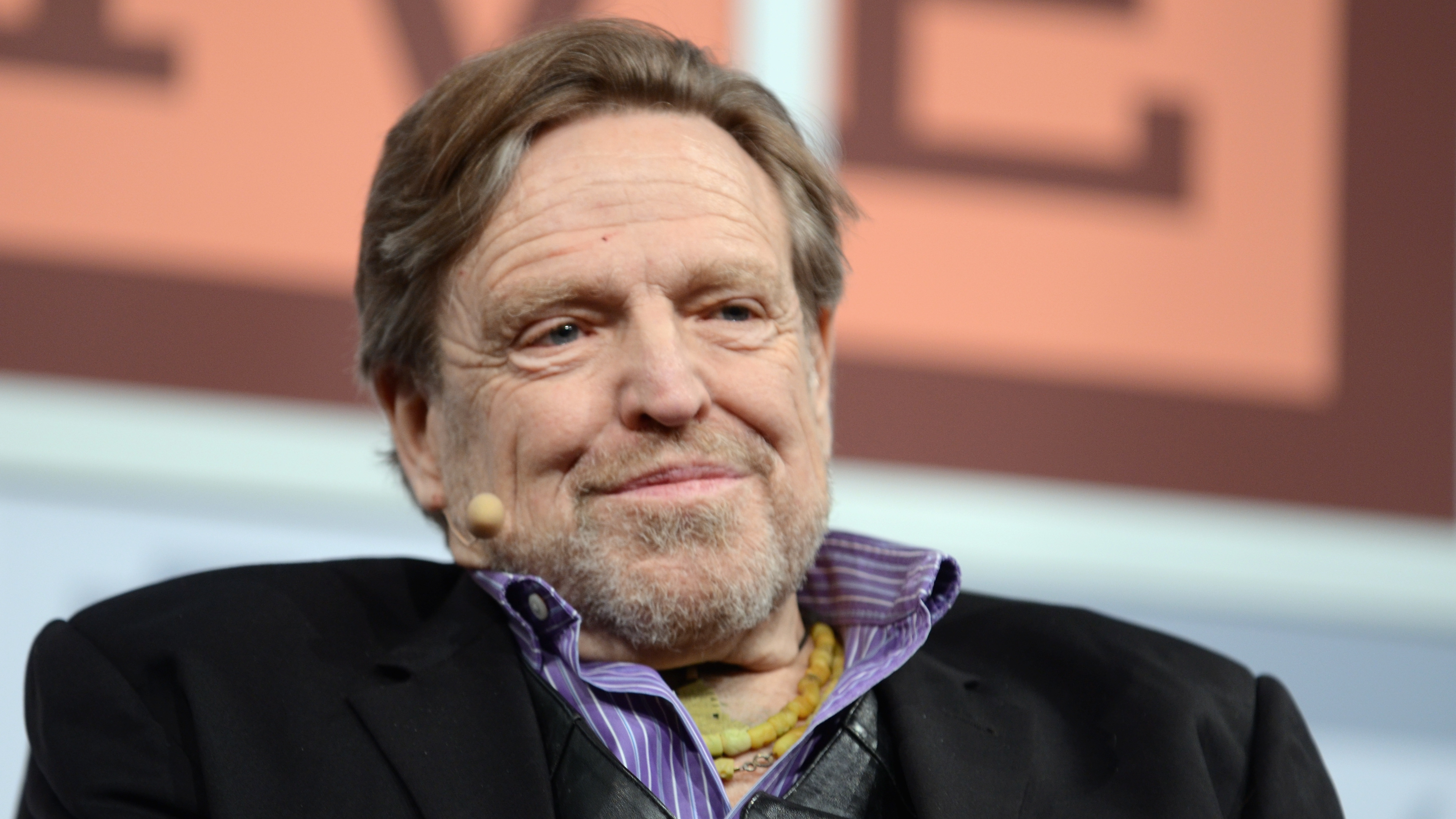 John Perry Barlow, co-founderof the Electronic Frontier Foundation at the 2013 SXSW Festival at Austin, Texas.