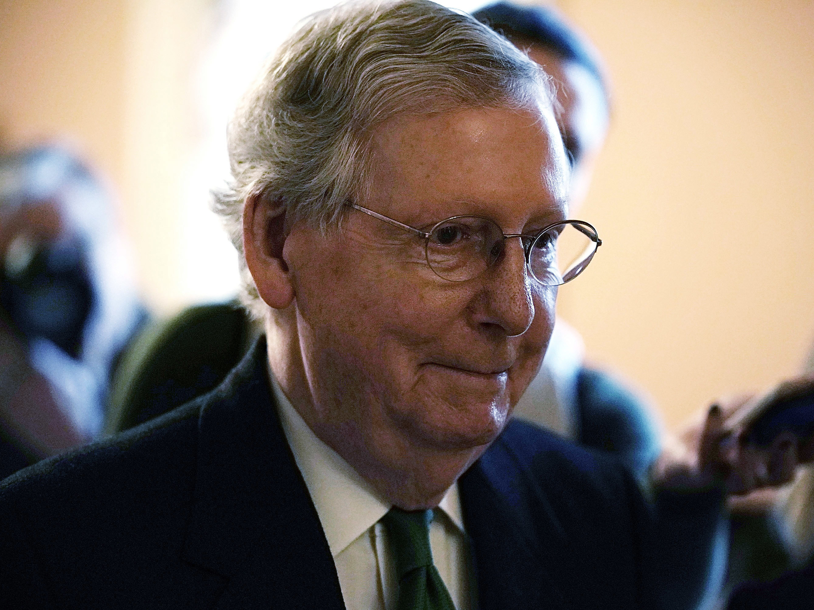 "This bill represents a significant bipartisan step forward," Senate Majority Leader Mitch McConnell said Wednesday.