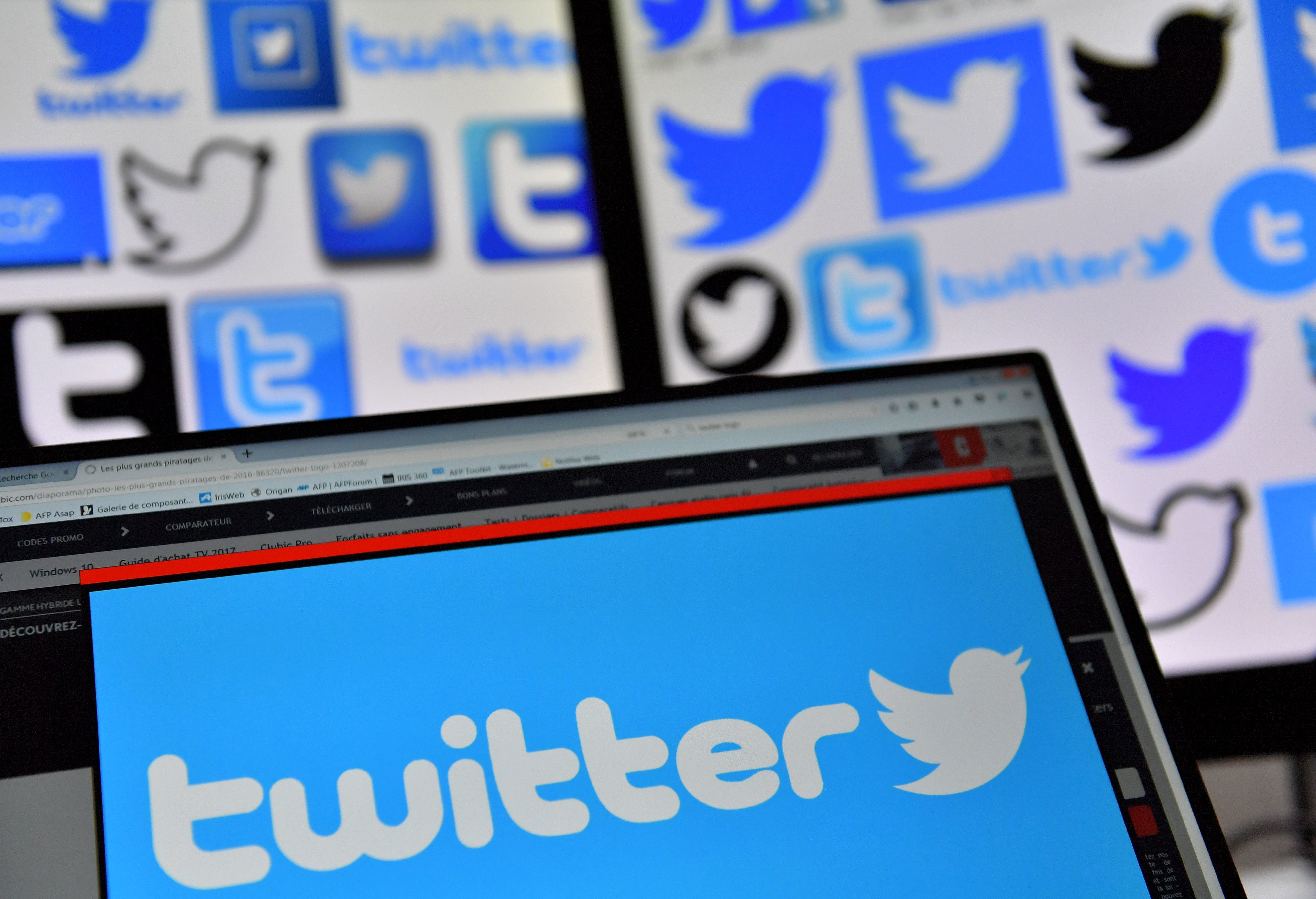 The good news for Twitter is tempered by a loss of about 1 million monthly active users in the U.S. compared to last quarter. (AFP/Getty Images)