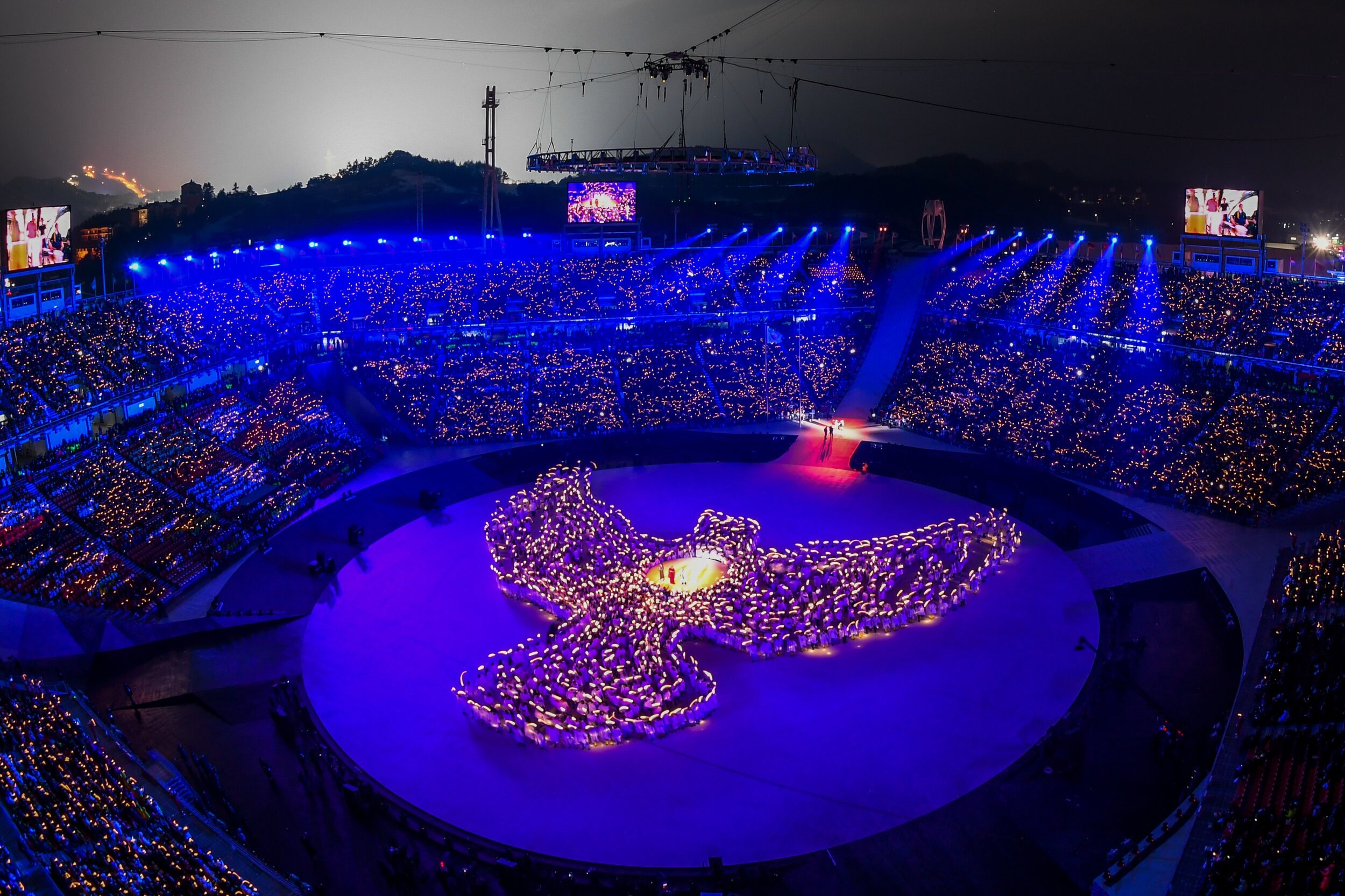 Highlights of the Pyeongchang Olympics opening ceremony, in photos (npr.org)