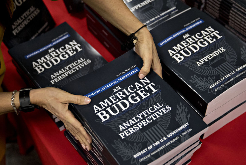 President Trump's budget request includes provisions that could affect drug prices. (Andrew Harrer/Bloomberg via Getty Images)