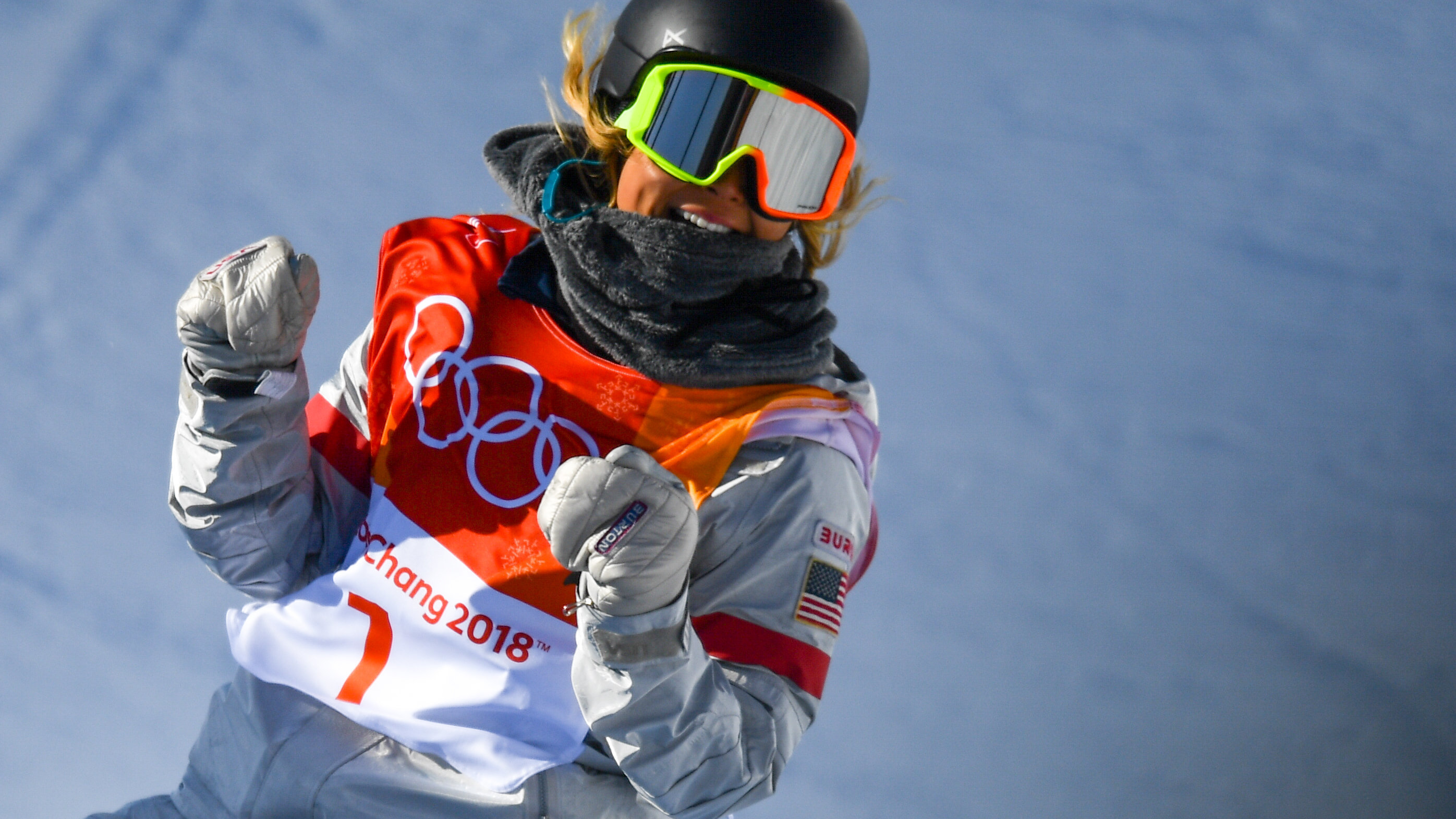 Chloe Kim won the gold medal in the snowboard women's halfpipe final at Phoenix Snow Park in the Winter Olympics in Pyeongchang, South Korea. (Sportsfile via Getty Images)