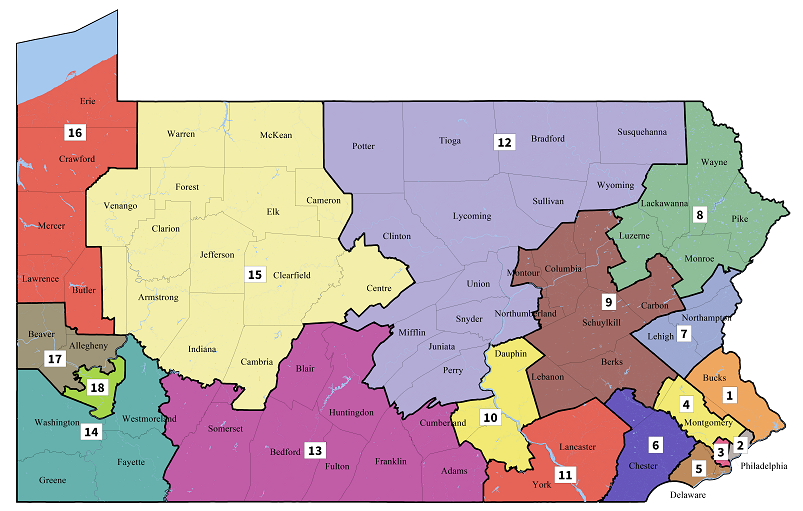 in pennsylvania new court drawn voting map could shift advantage to democrats npr