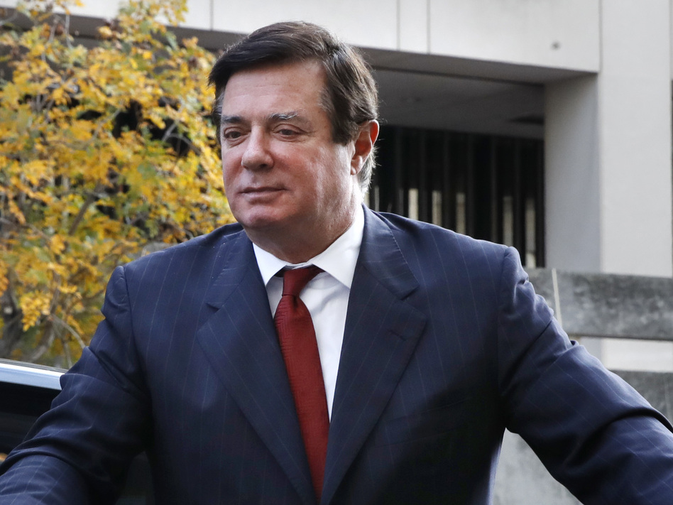 Paul Manafort and his business partner Rick Gates are two of the most prominent members of the Trump campaign to face criminal charges as part of the special counsel's investigation into Russia's attack on the 2016 presidential election. (Jacquelyn Martin/AP)