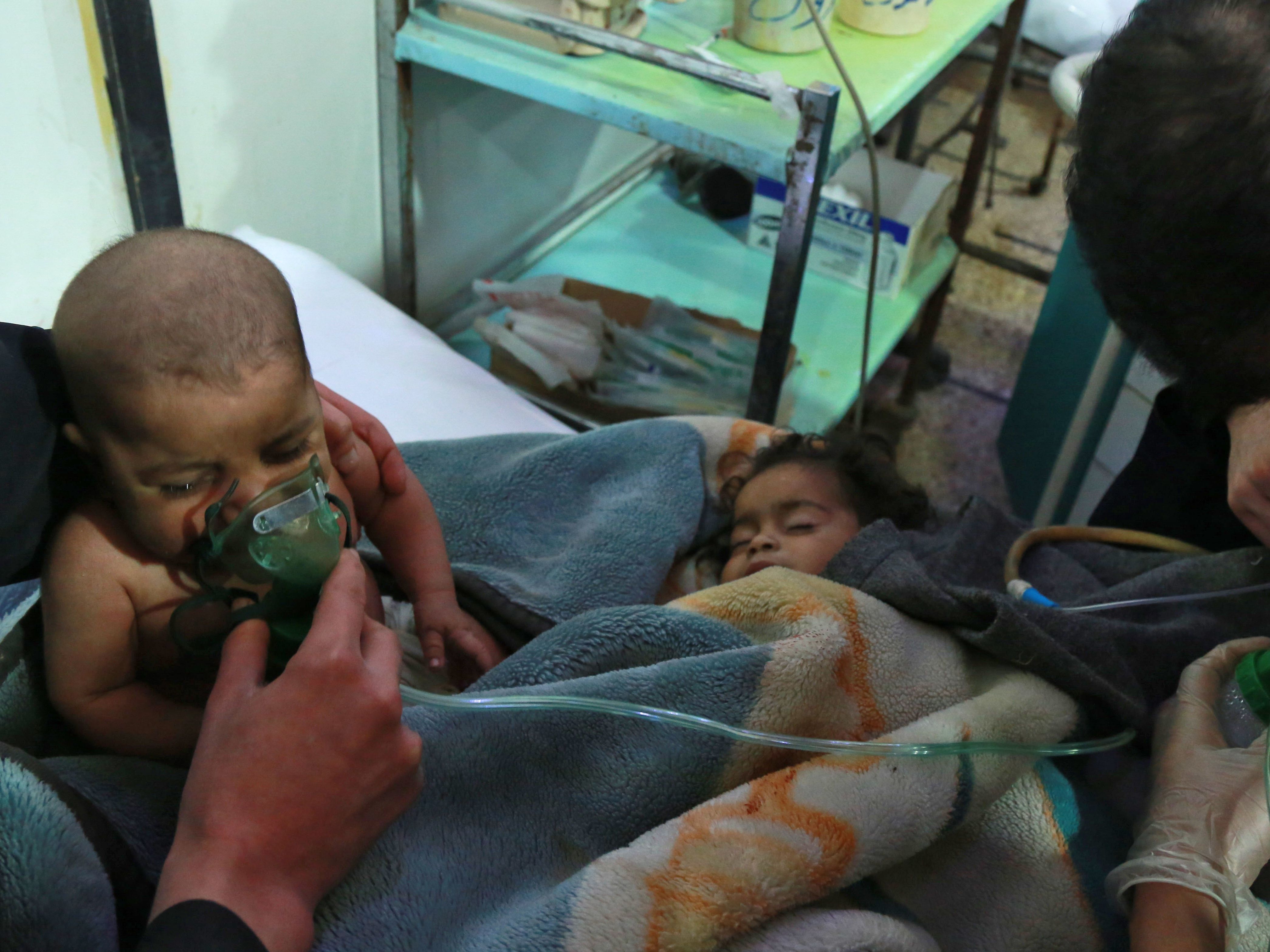 Despite U.N. Call For Cease-Fire, Strikes Continue On Damascus Suburb