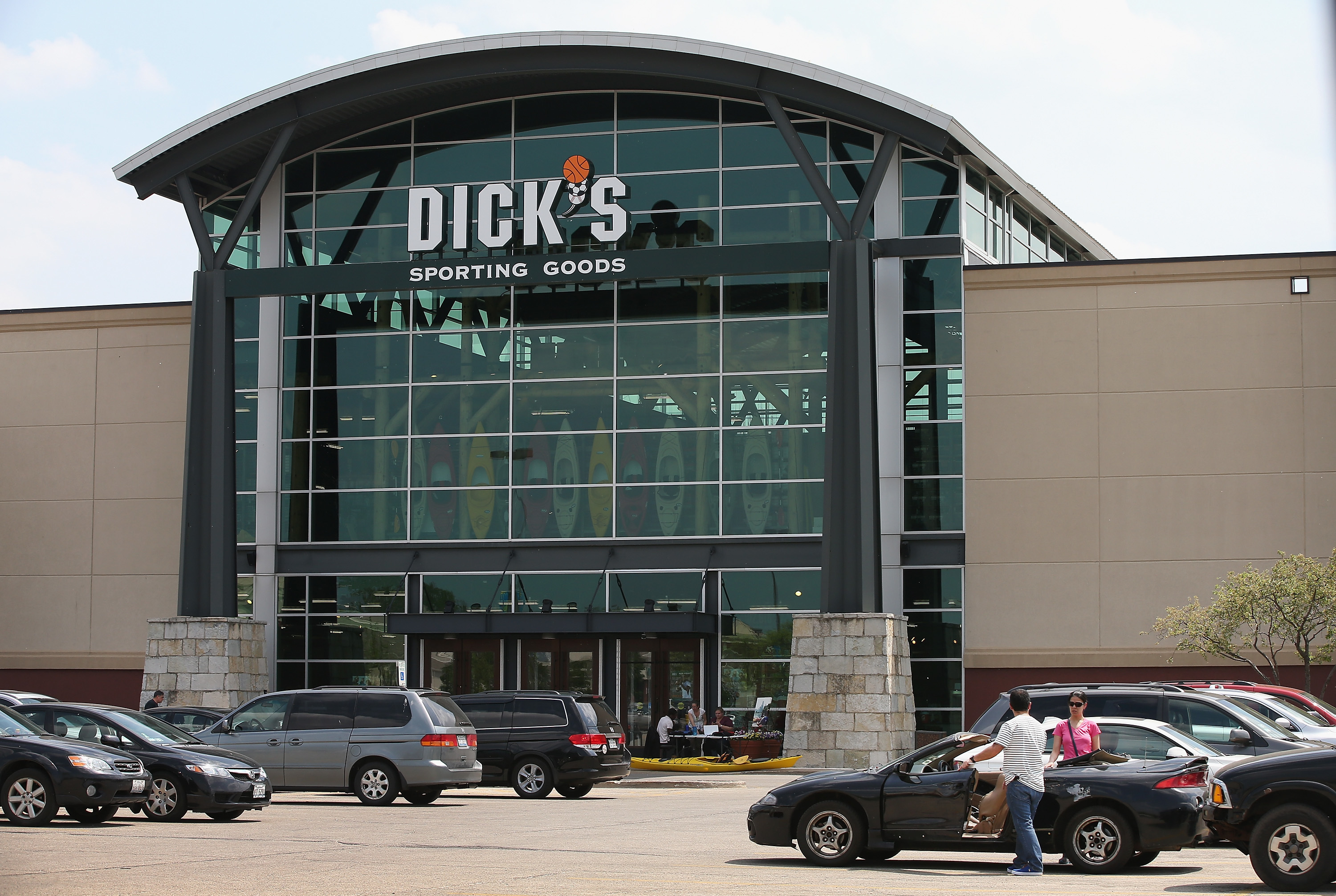 A statement from Dick's Sporting Goods said, &quot;We have to help solve the problem that's in front of us. Gun violence is an epidemic.&quot; (Getty Images)