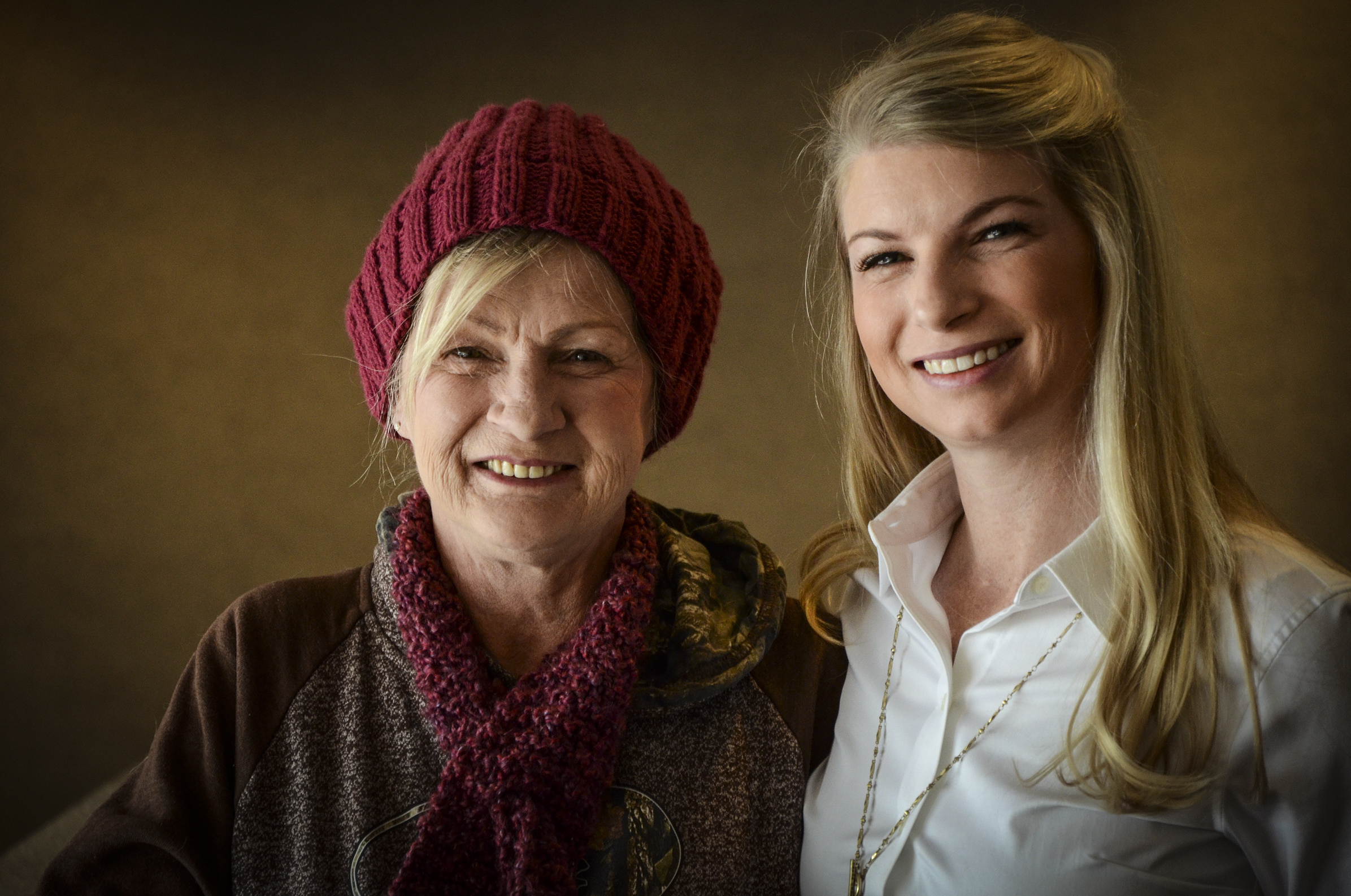 Colorado State Rep. Brittany Pettersen (right) is advocating for more treatment money for opioid addiction, in part because of the substance abuse struggles of her mother, Stacy (left). (Nathaniel Minor/CPR News)