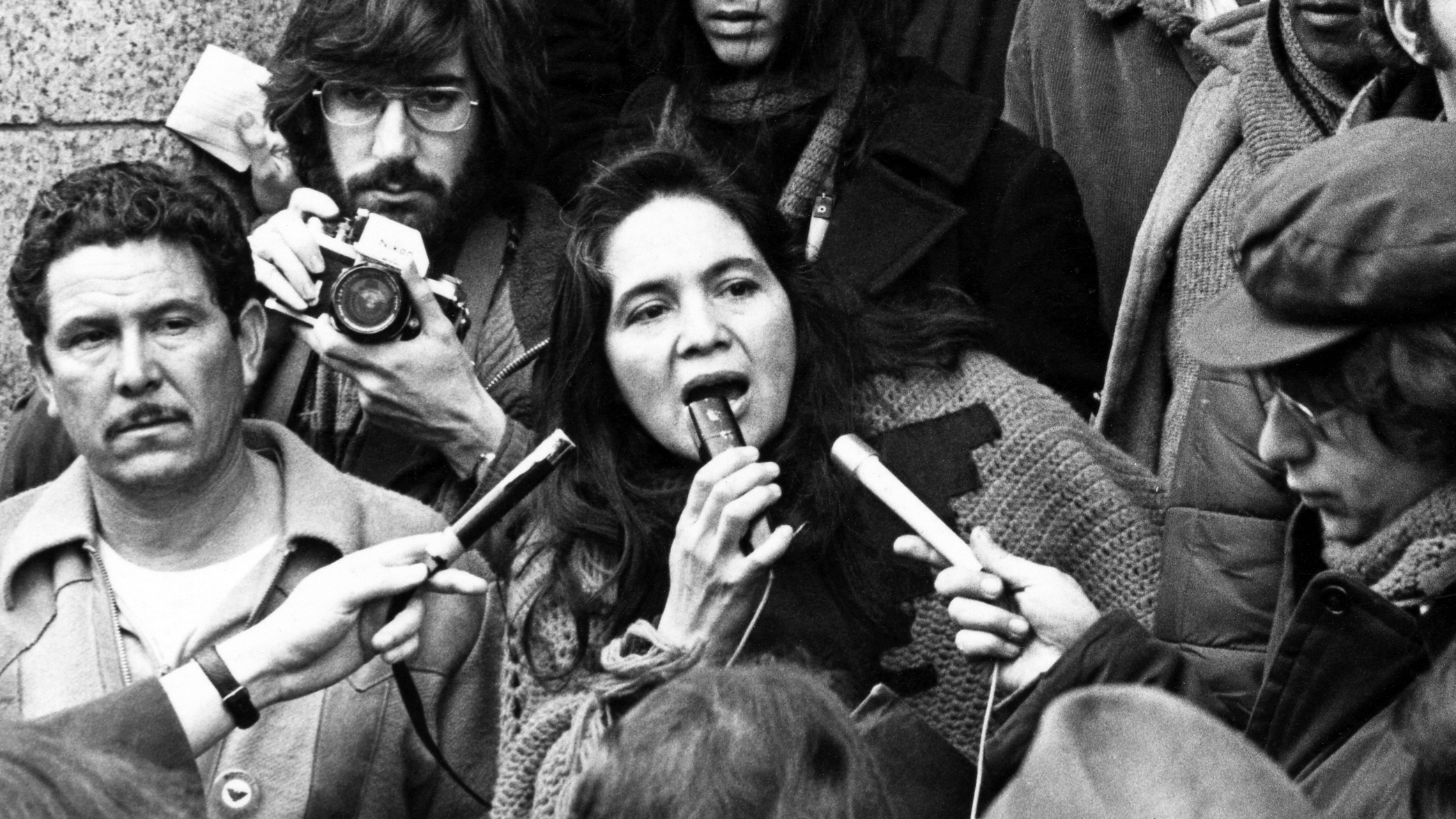 Farm worker advocate Dolores Huerta is featured in a documentary film to premier on PBS this month.