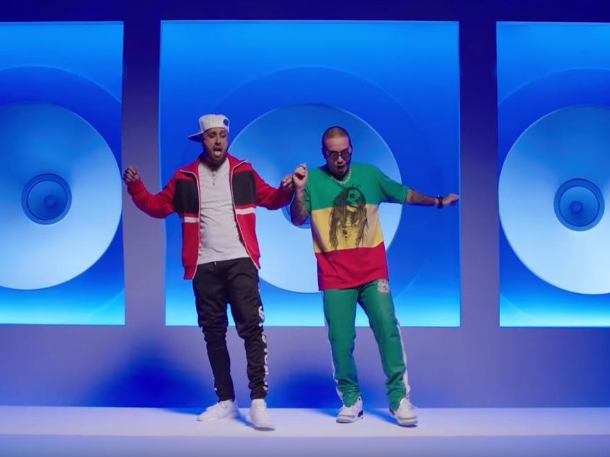 Nicky Jam And J Balvin Show Off Their Footwork In 'X' Video