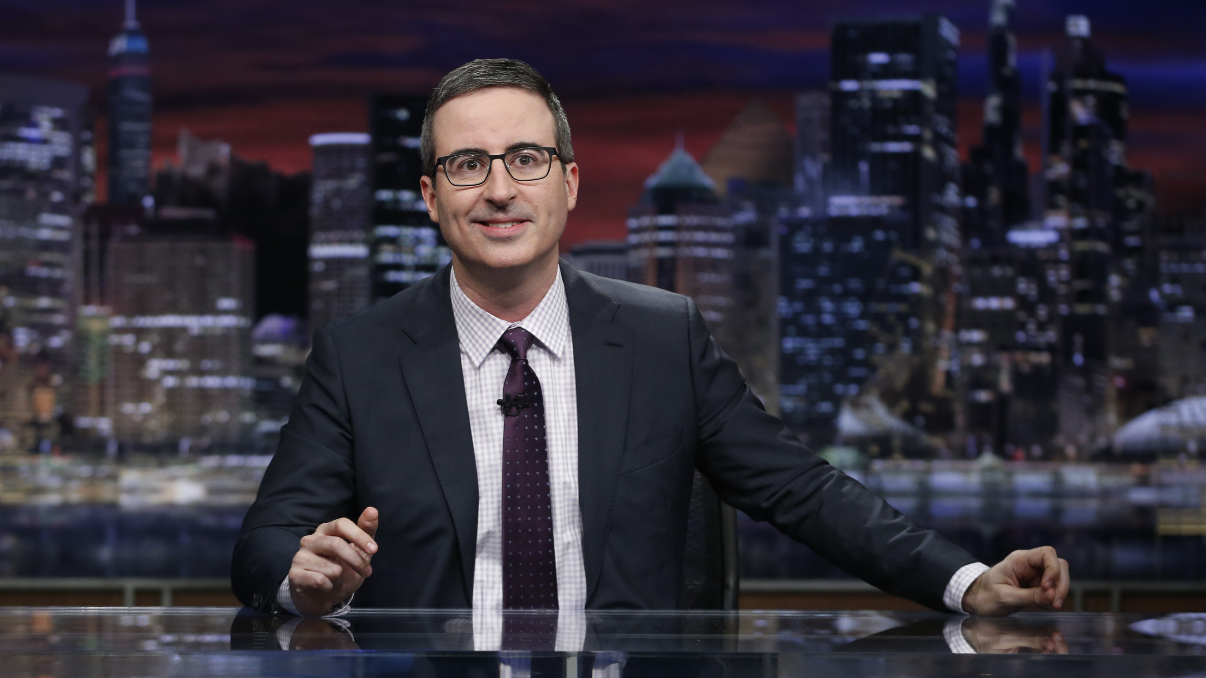 John Oliver's HBO show, <em>Last Week Tonight, </em>returned for its fifth season in February. (HBO)