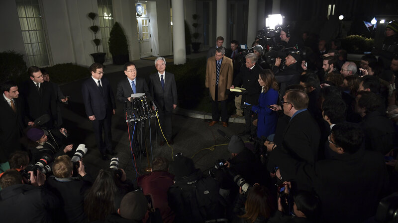 President Trump To Meet With Kim Jong Un White House Says Npr