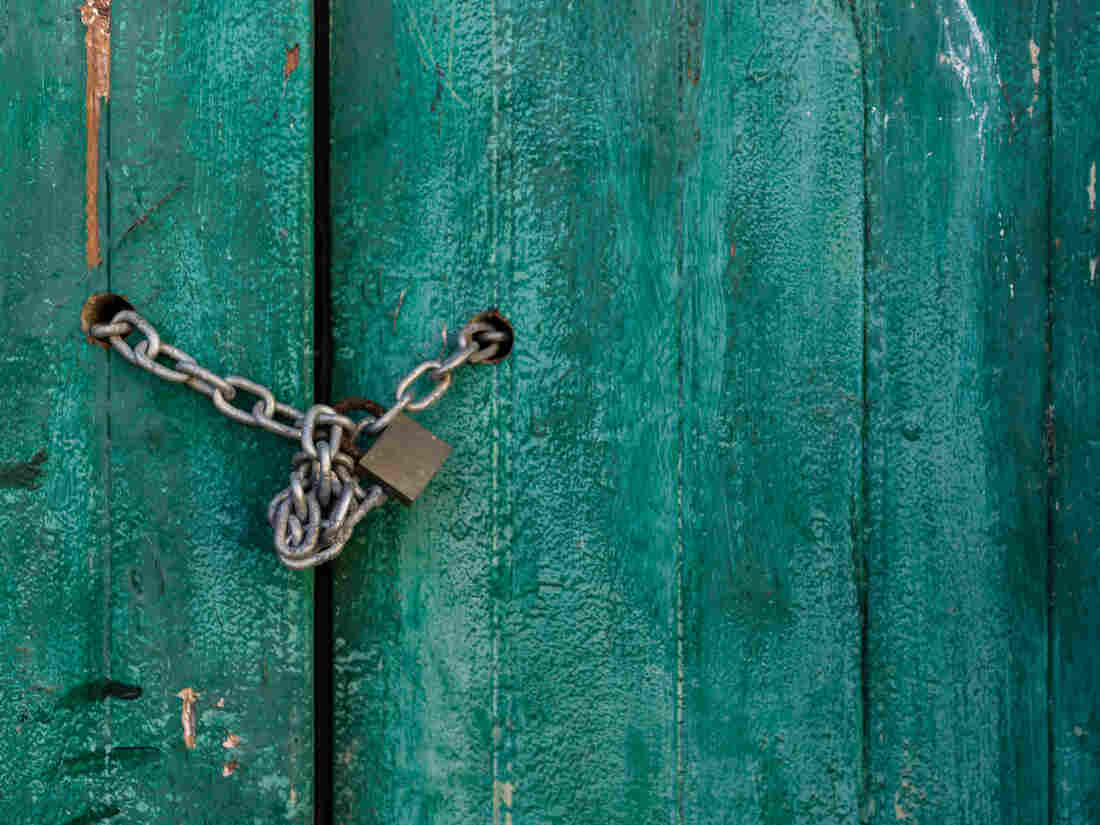 Locked Door.