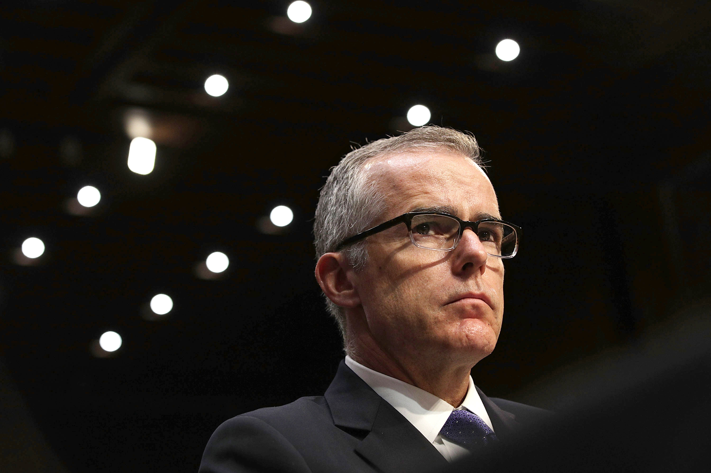 FBI Deputy Director Andrew McCabe's dismissal on Friday, just days before he was set to retire, puts his full pension and benefits package in jeopardy. (Getty Images)