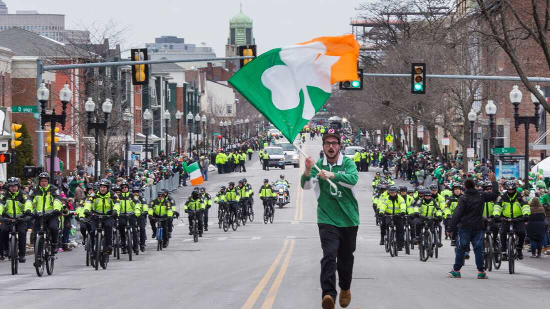 St. Patrick's Day parades across the country turn pandemic blues Irish green