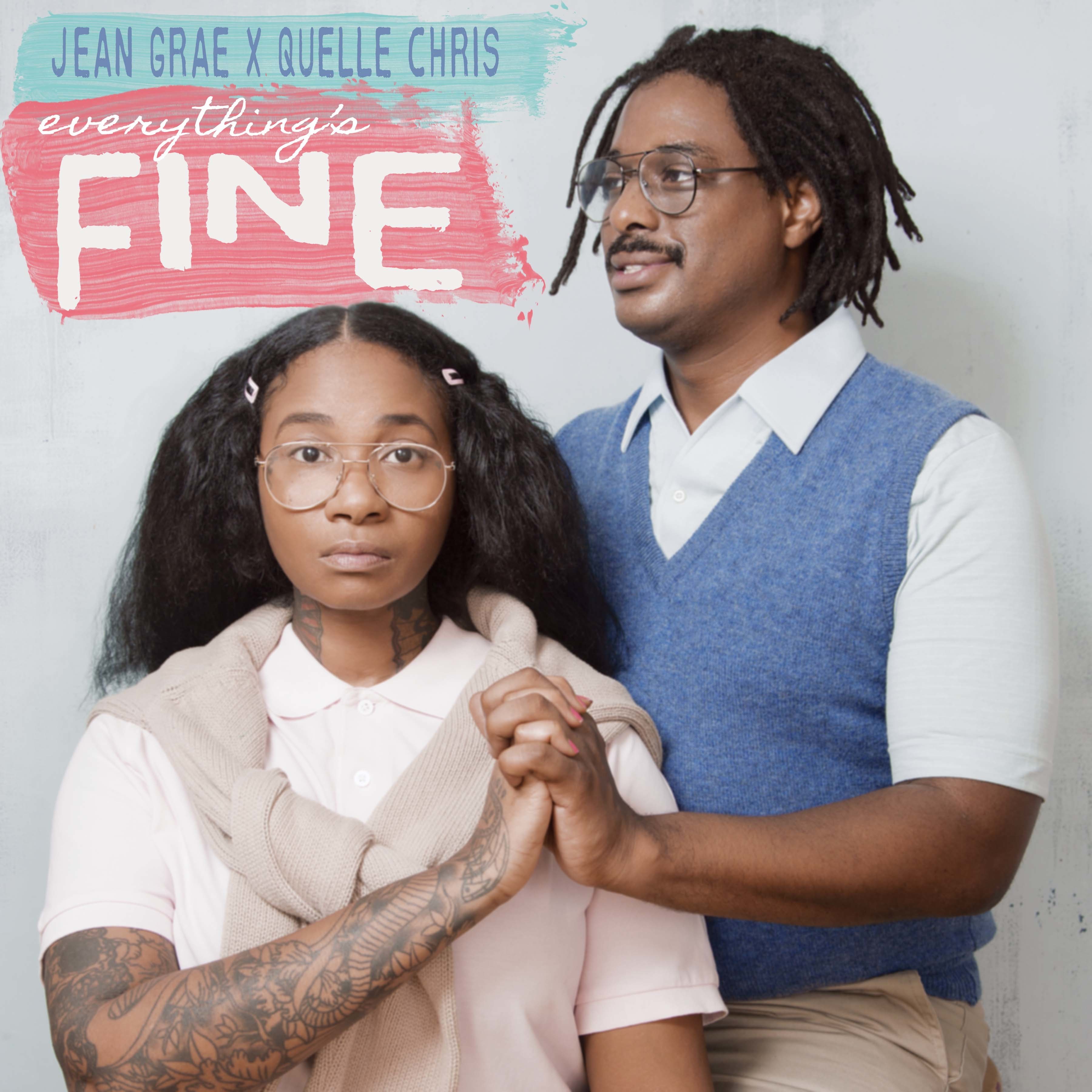 洋楽 JEAN GRAE x Quelle Chris Still Sealed!! On 'Everything's Fine,' Jean Grae & Quelle Chris Are The Ultimate