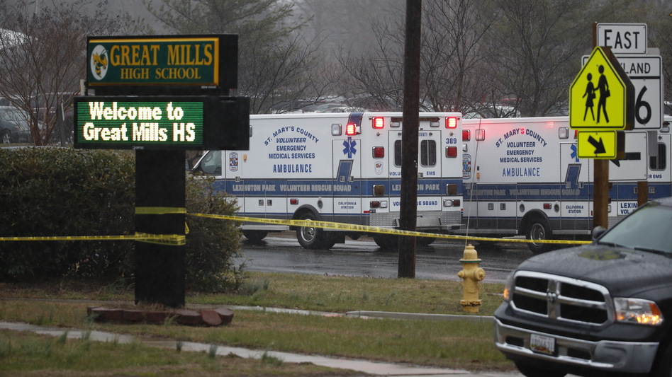 The two victims have been taken to local hospitals. The male student, 14<strong>,</strong> is in stable condition, and the female student, 16, is in intensive care with "life-threatening critical injuries," authorities said. (Alex Brandon/AP)