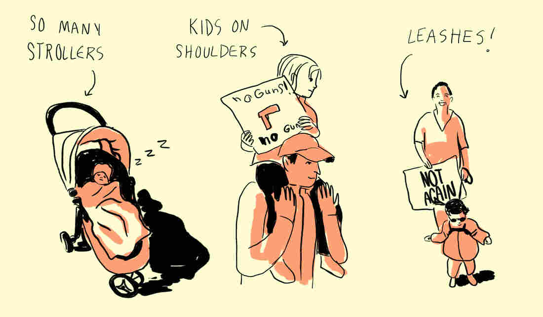 Babies and their various modes of transportation