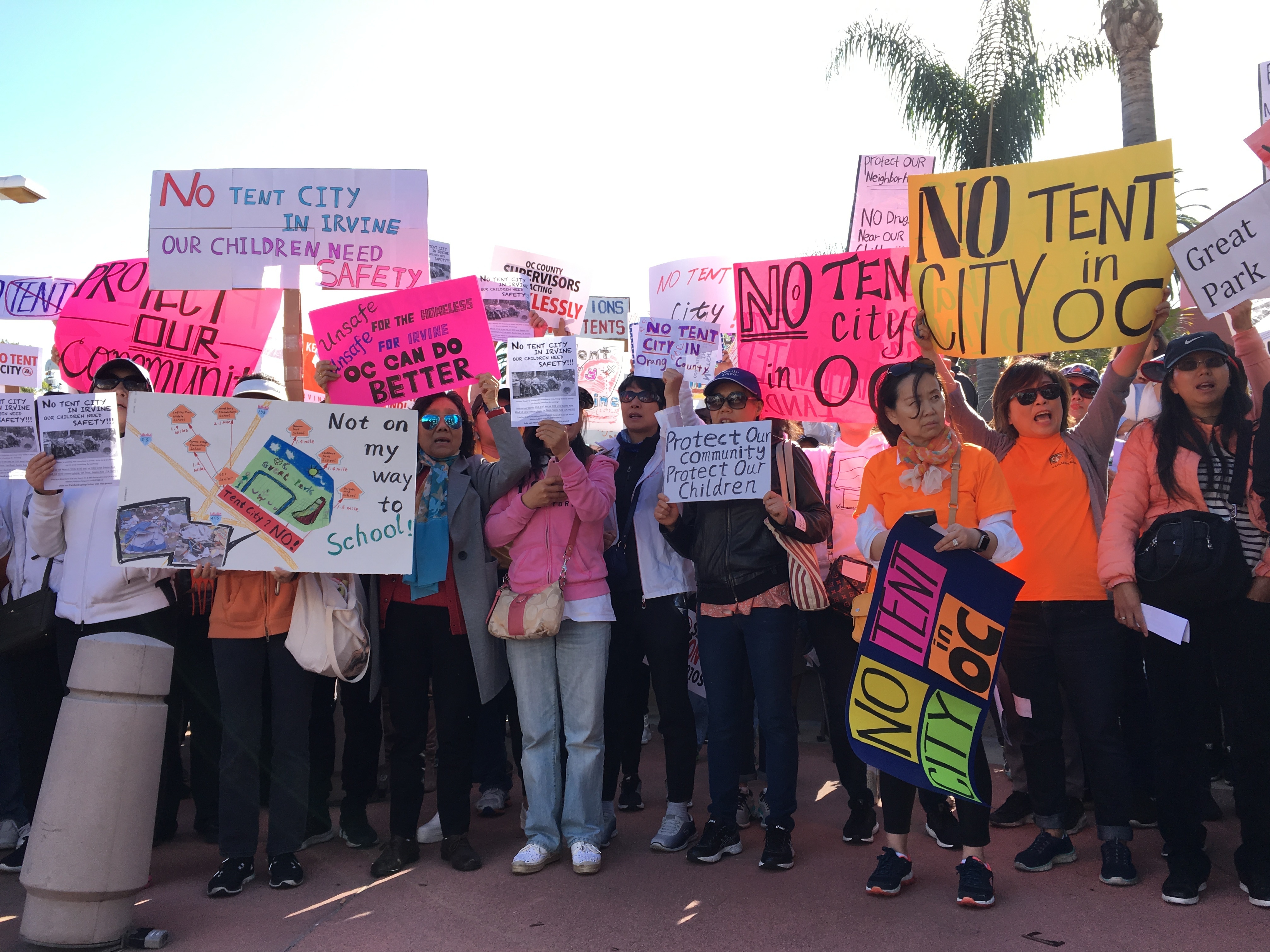 California County Faces Bitter Backlash Over Homeless Relocation Plans Npr