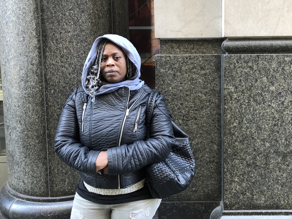 Celestine Shorts' brother, Christopher, was fatally shot last year. She is opposed to the policy and says a courtroom debate about money would be upsetting to her. (Bobby Allyn/WHYY)