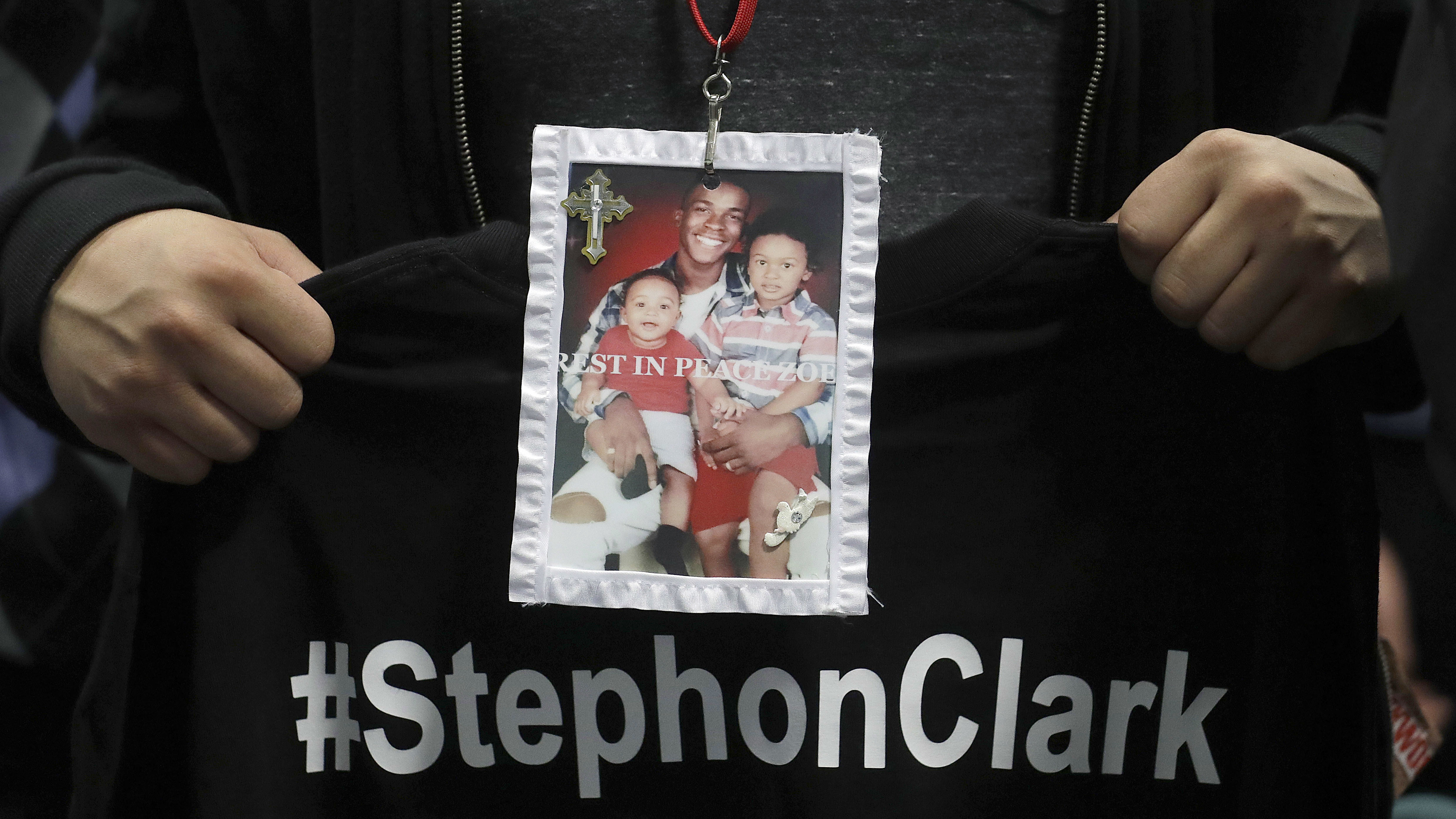 6 of 8 shots hit Stephon Clark's back, independent family autopsy finds