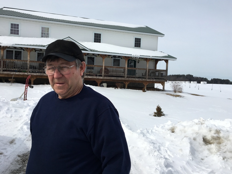 Low milk prices forced Vermont dairy farmer Jacques Rainville out of business. (John Dillon/Vermont Public Radio)