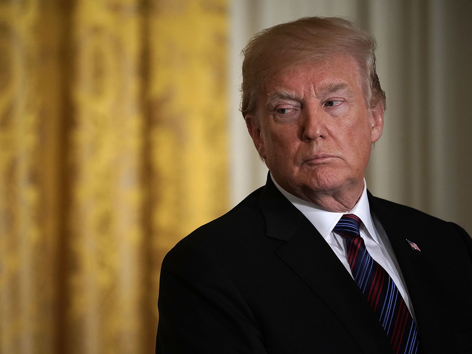 When President Trump was asked on March 22 whether he still wanted to testify before special counsel Robert Mueller, Trump said: "Yes. I would like to." (Alex Wong/Getty Images)