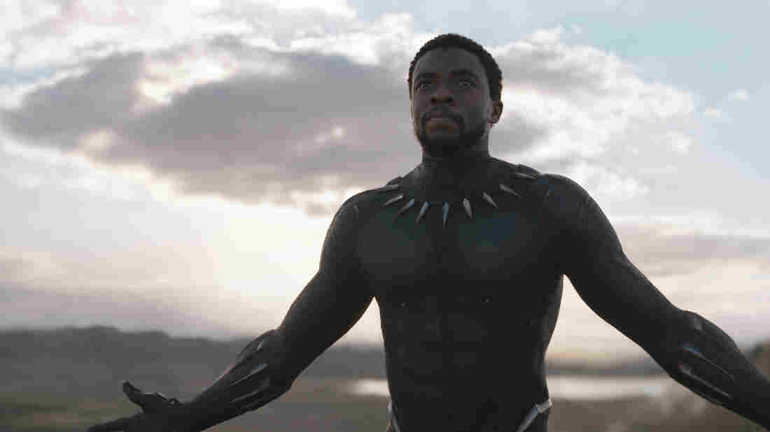 Chadwick Boseman stars in Black Panther, the first film that most Saudis will see in a commercial theater.