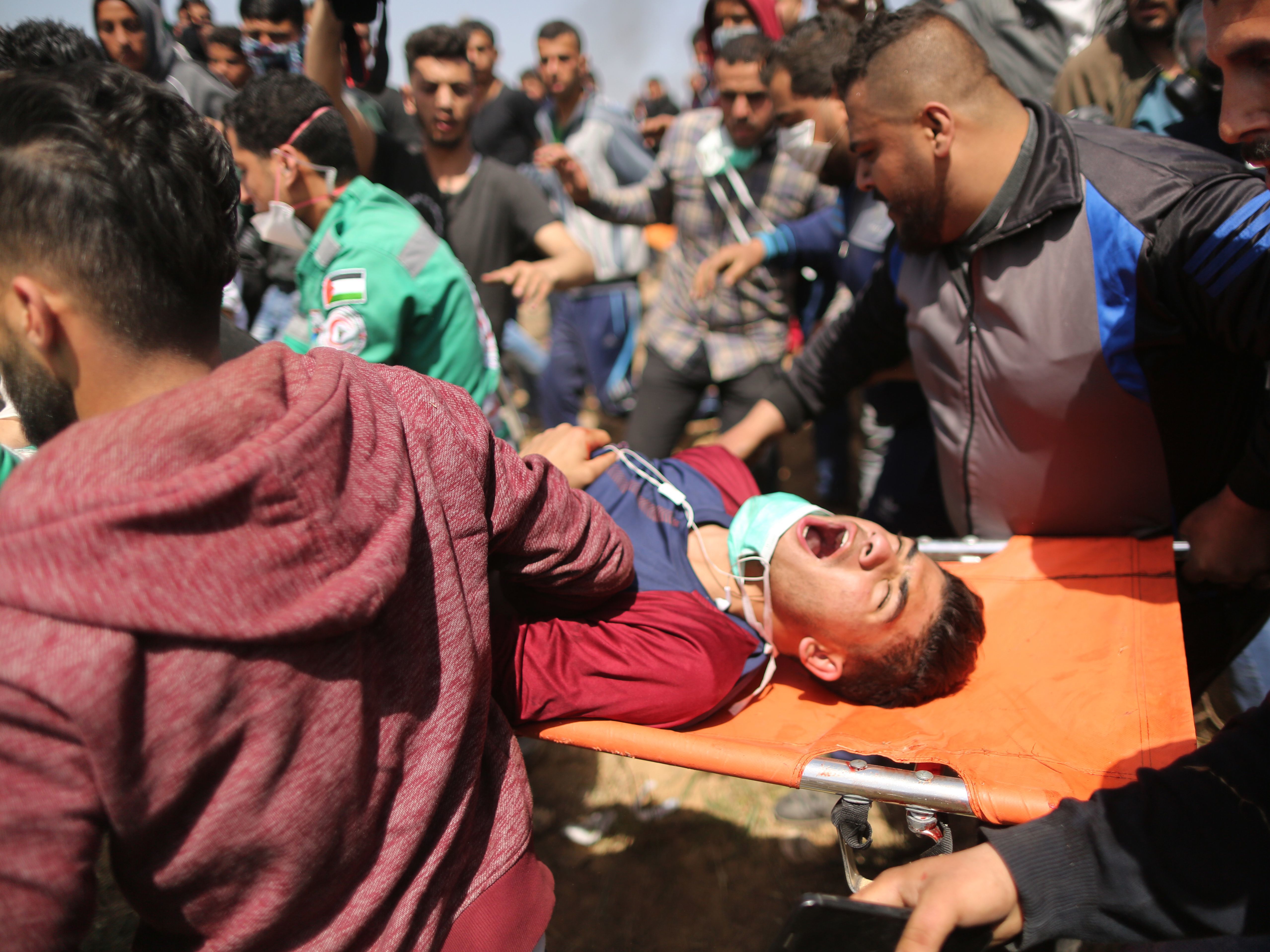 PHOTOS: Gazans Protest Again; Palestinian Officials Say 8 Killed By Israel