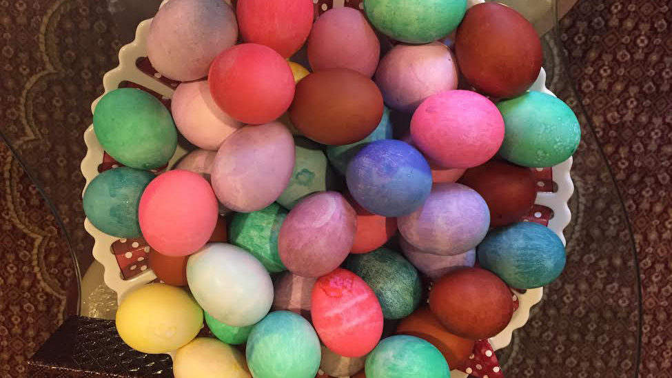 Like other spring holidays, Sere Sal, the Yazidi new year, is about fertility and new life. An ancient Kurdish religious minority, the Yazidis color eggs for the holiday in honor of the colors that Tawus Melek, God