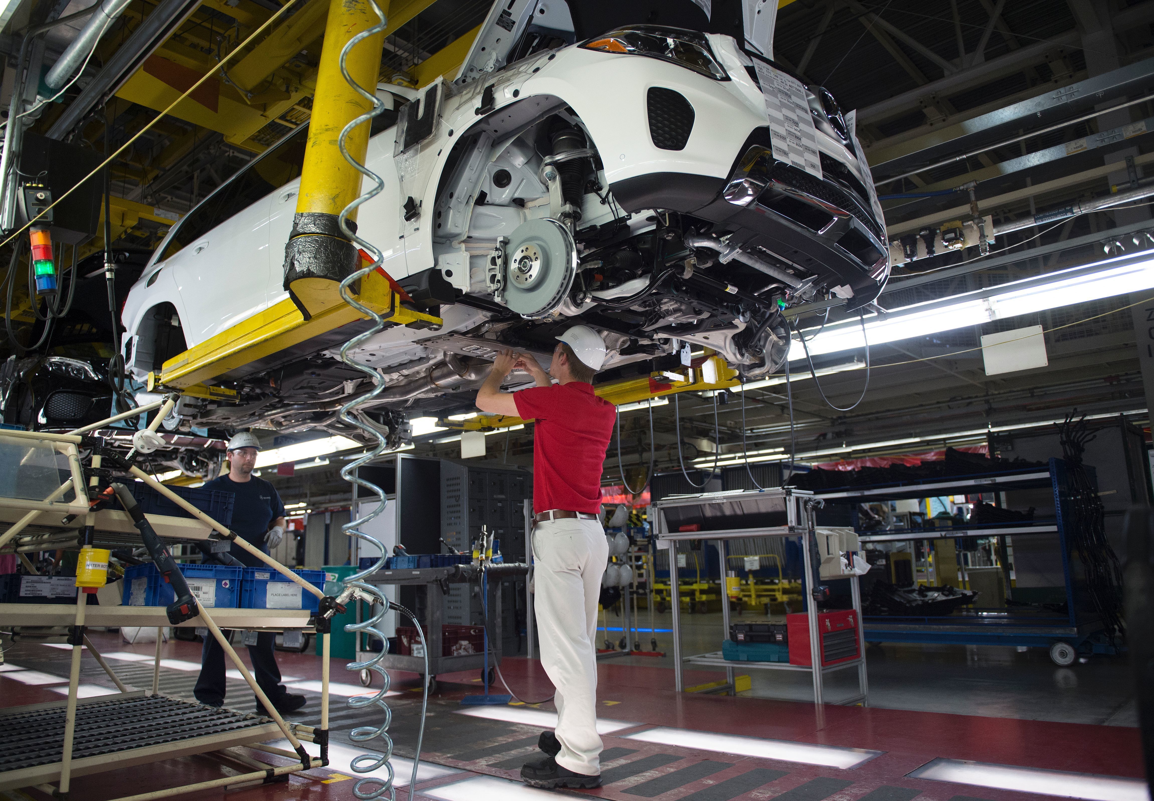 President Trump has continually called out China for its high tariffs and barriers to entry. But China isn't alone in zealously protecting its domestic auto market. (AFP/Getty Images)