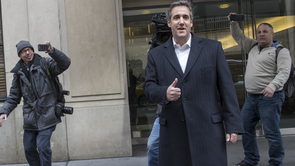 President Trump's longtime attorney Michael Cohen is the subject of an ongoing federal criminal investigation, prosecutors disclosed in court documents on Friday. (Mary Altaffer/AP)