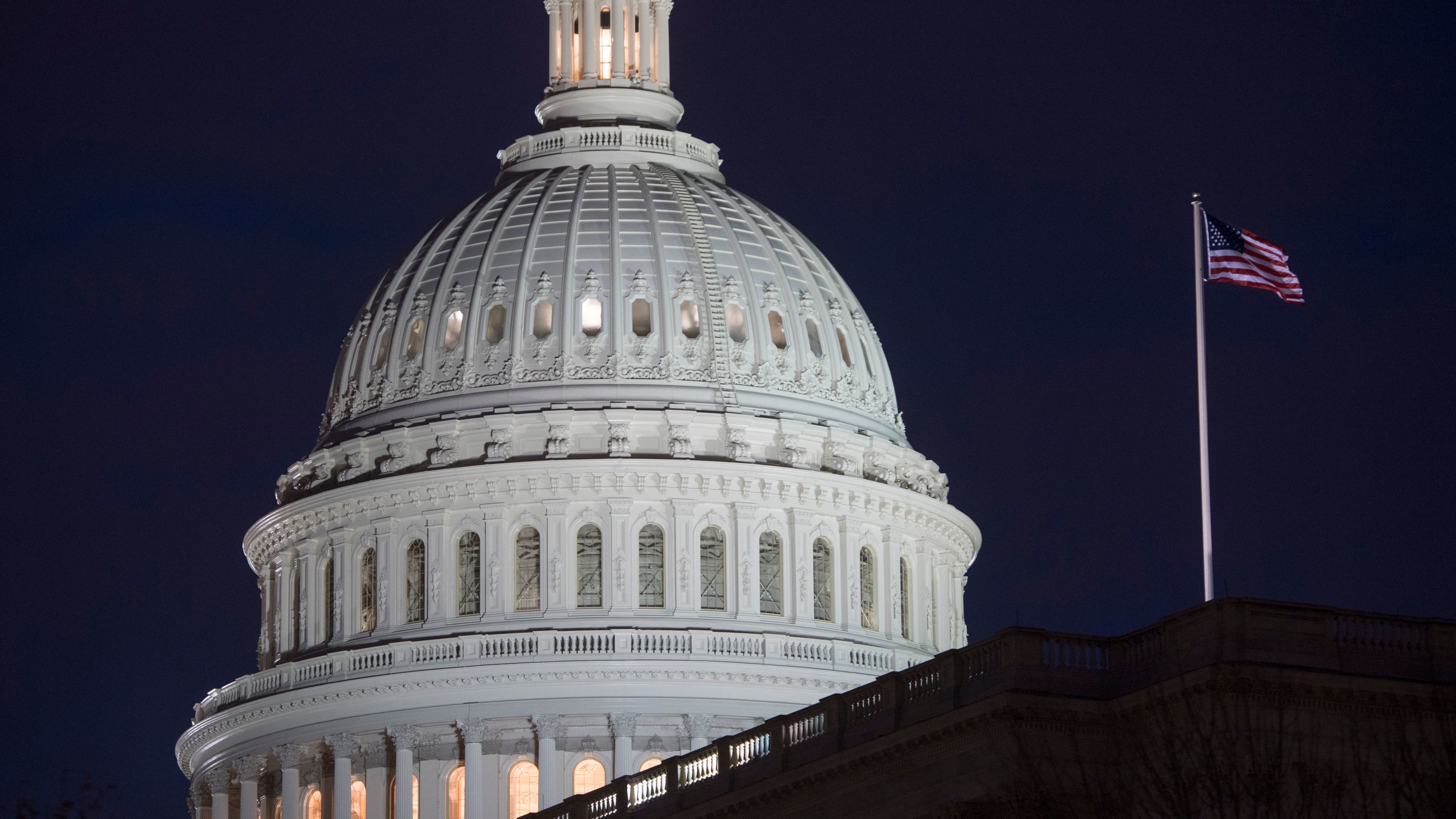 An important new question in Washington, D.C., is about the strength of the foundation under the support the president has enjoyed from the United States Capitol. (AFP/Getty Images)