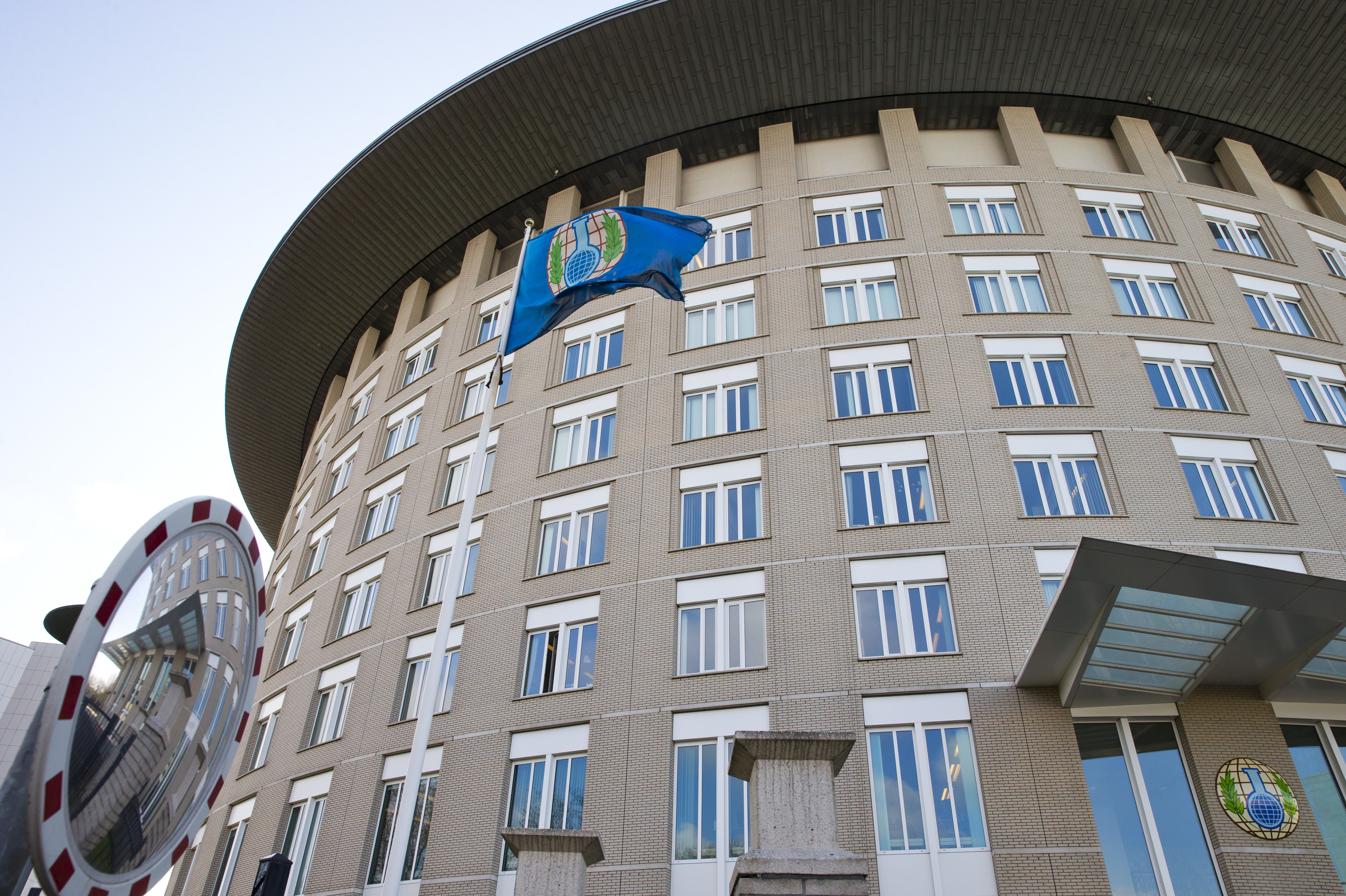 Representative of the Organisation for the Prohibition of Chemical Weapons met Monday about Syria's alleged use of chemical weapons in Douma.