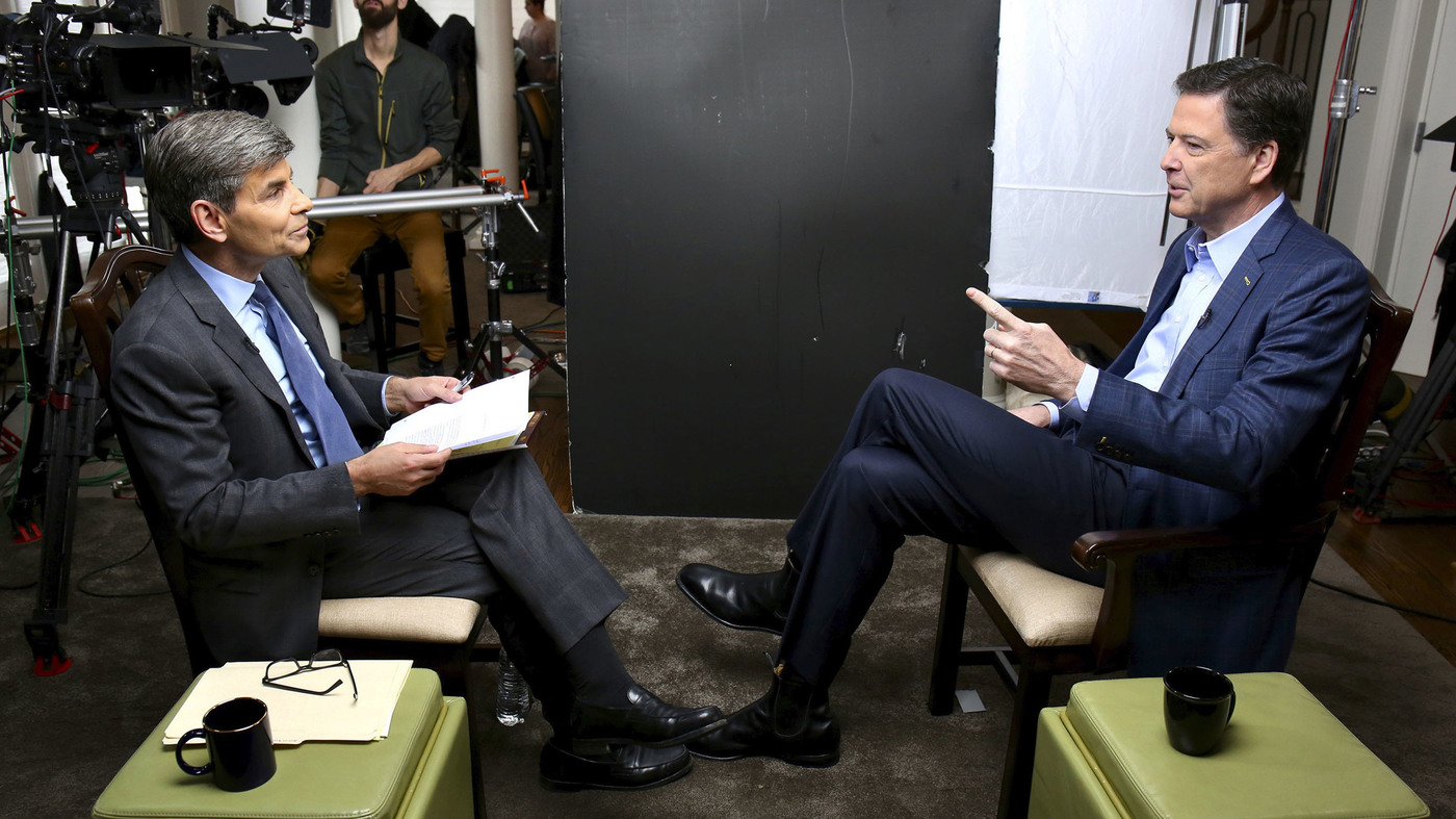 Ahead Of New Book, Comey Defends Handling Of Clinton Email Scandal