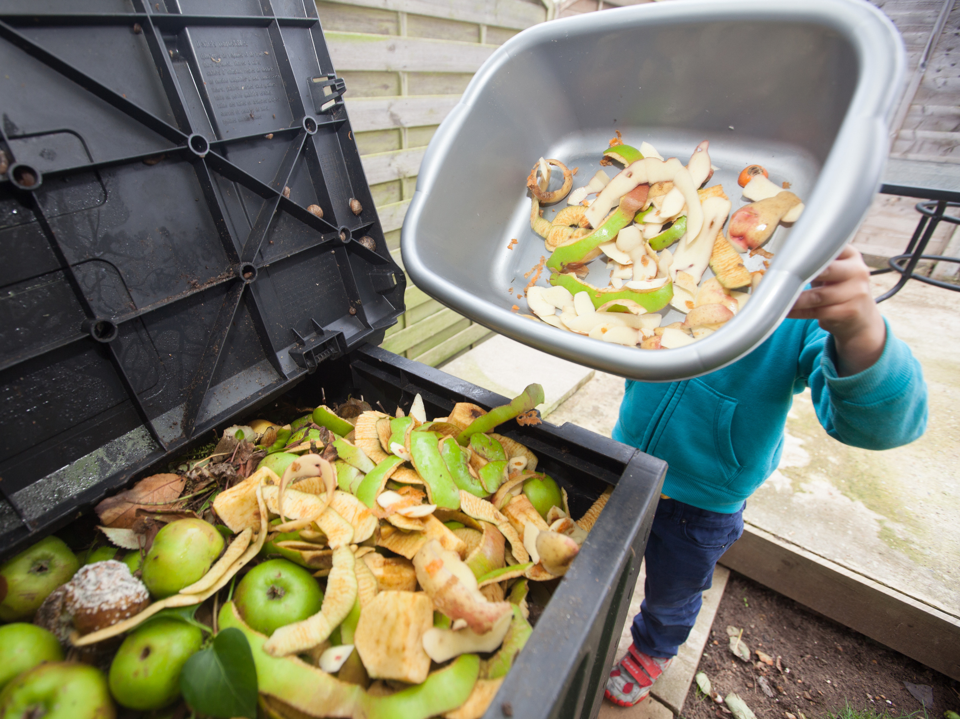 Composting food scraps is one way to reduce food waste, but preventing excess food in the first place is better, says the EPA. (Getty Images)