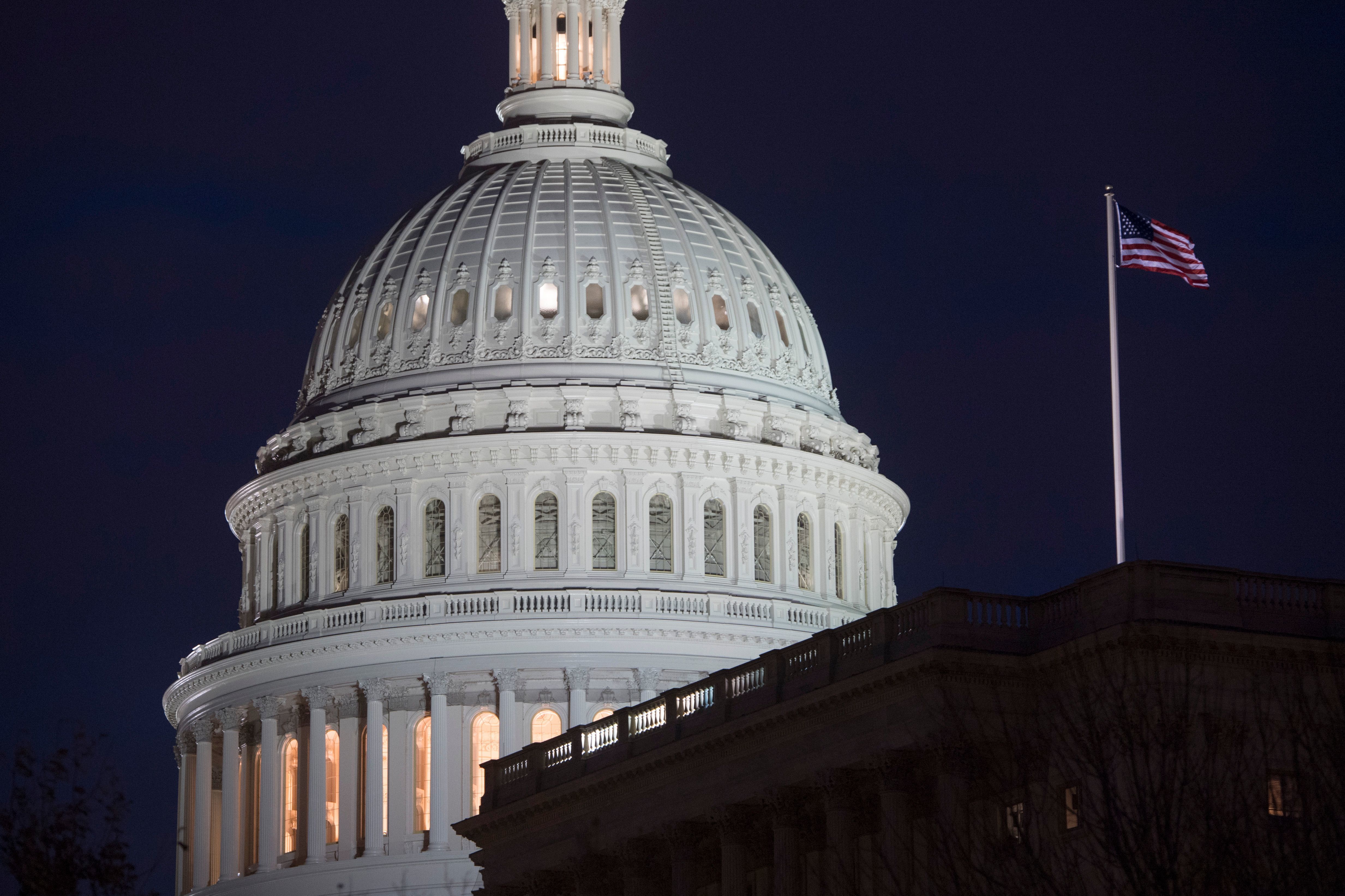 Newly filed campaign finance reports show that many Democratic challengers are raising a lot of money compared to Republican incumbents. (AFP/Getty Images)