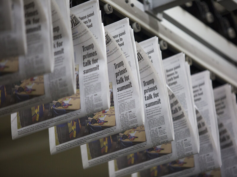 tariffs on canadian newsprint choke already troubled american papers