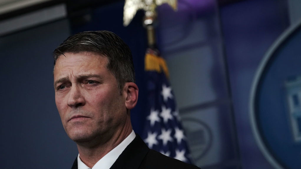Rear Adm. Ronny Jackson, the White House physician, has withdrawn his nomination to be the next secretary of the Department of Veterans Affairs. (Getty Images)