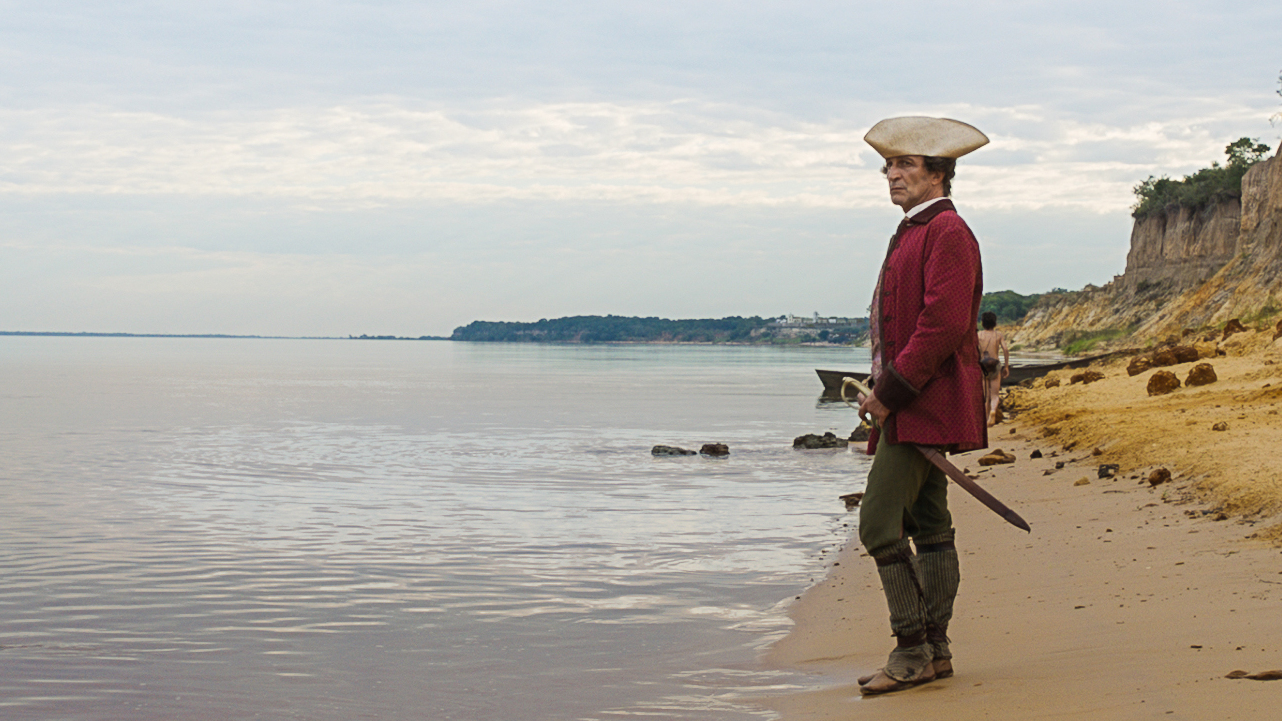Daniel Giménez Cacho plays an official of the Spanish crown who is stationed at a remote outpost along the Paraguay River in <em>Zama</em>. (Strand Releasing)