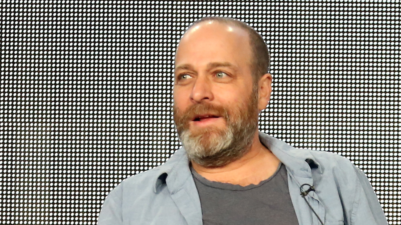 H. Jon Benjamin participates in an Archer panel discussion at the Television Critics Association press tour in Pasadena, Calif., on Jan. 18, 2015.