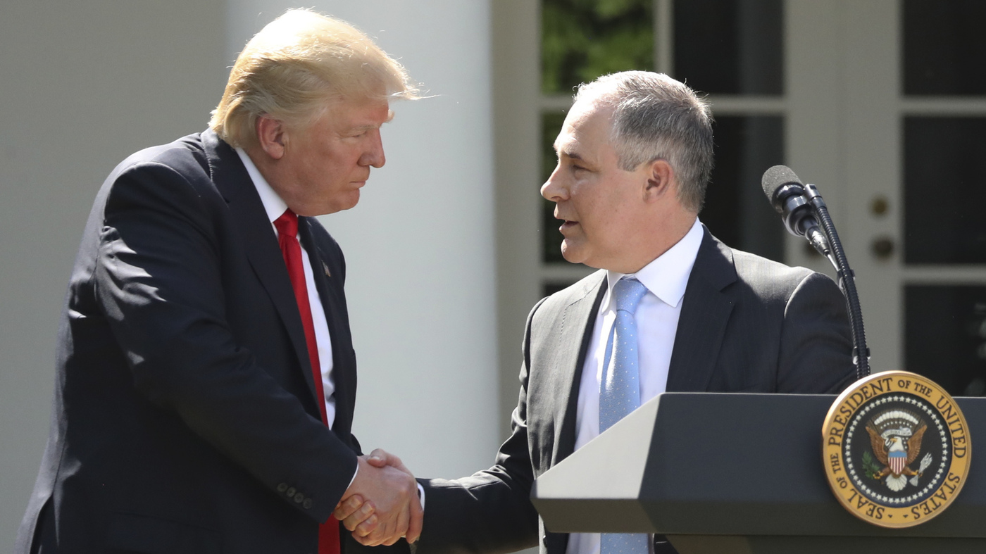 'On Fire For God's Work': How Scott Pruitt's Faith Drives His Politics : NPR