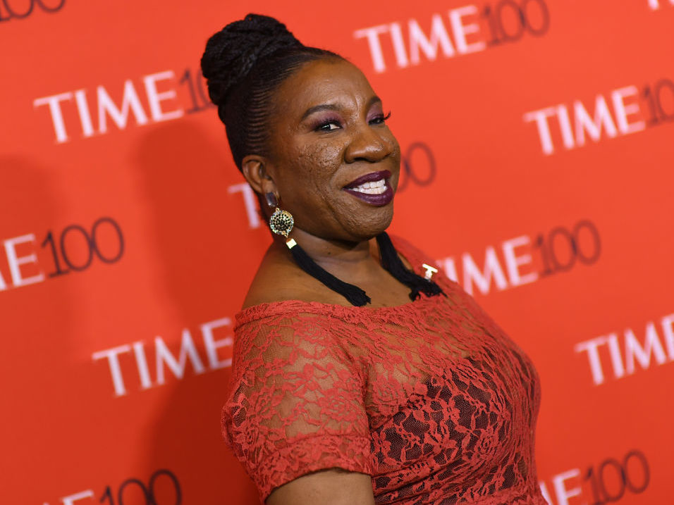 #MeToo founder Tarana Burke, attending the TIME 100 gala in New York on April 24, 2018. (AFP/Getty Images)